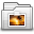 Pictures Folder White Icon 32x32 png